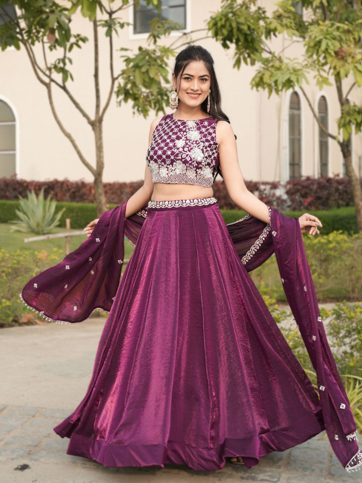New Arrivals Fendy Silk Lehenga Choli Set