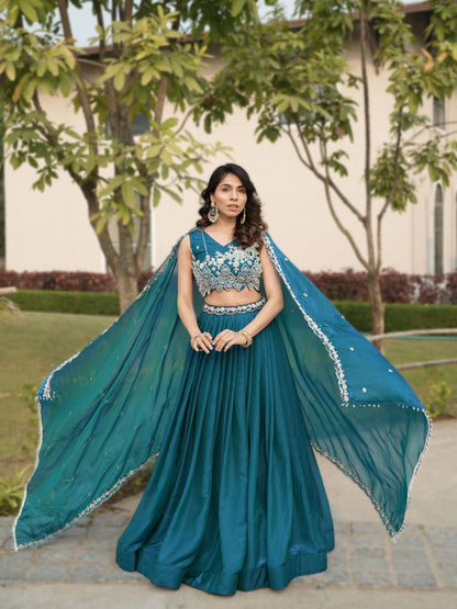 New Arrivals Fendy Silk Lehenga Choli Set