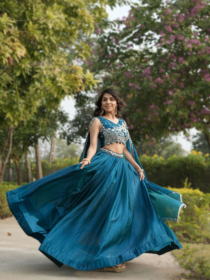 New Arrivals Fendy Silk Lehenga Choli Set