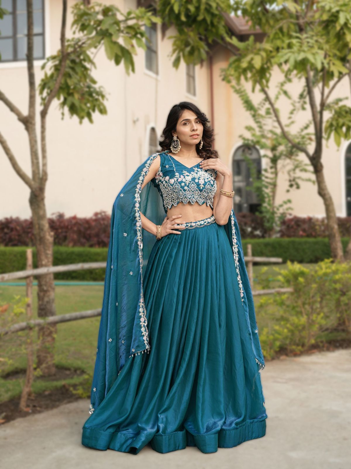 New Arrivals Fendy Silk Lehenga Choli Set