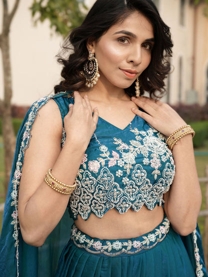 New Arrivals Fendy Silk Lehenga Choli Set