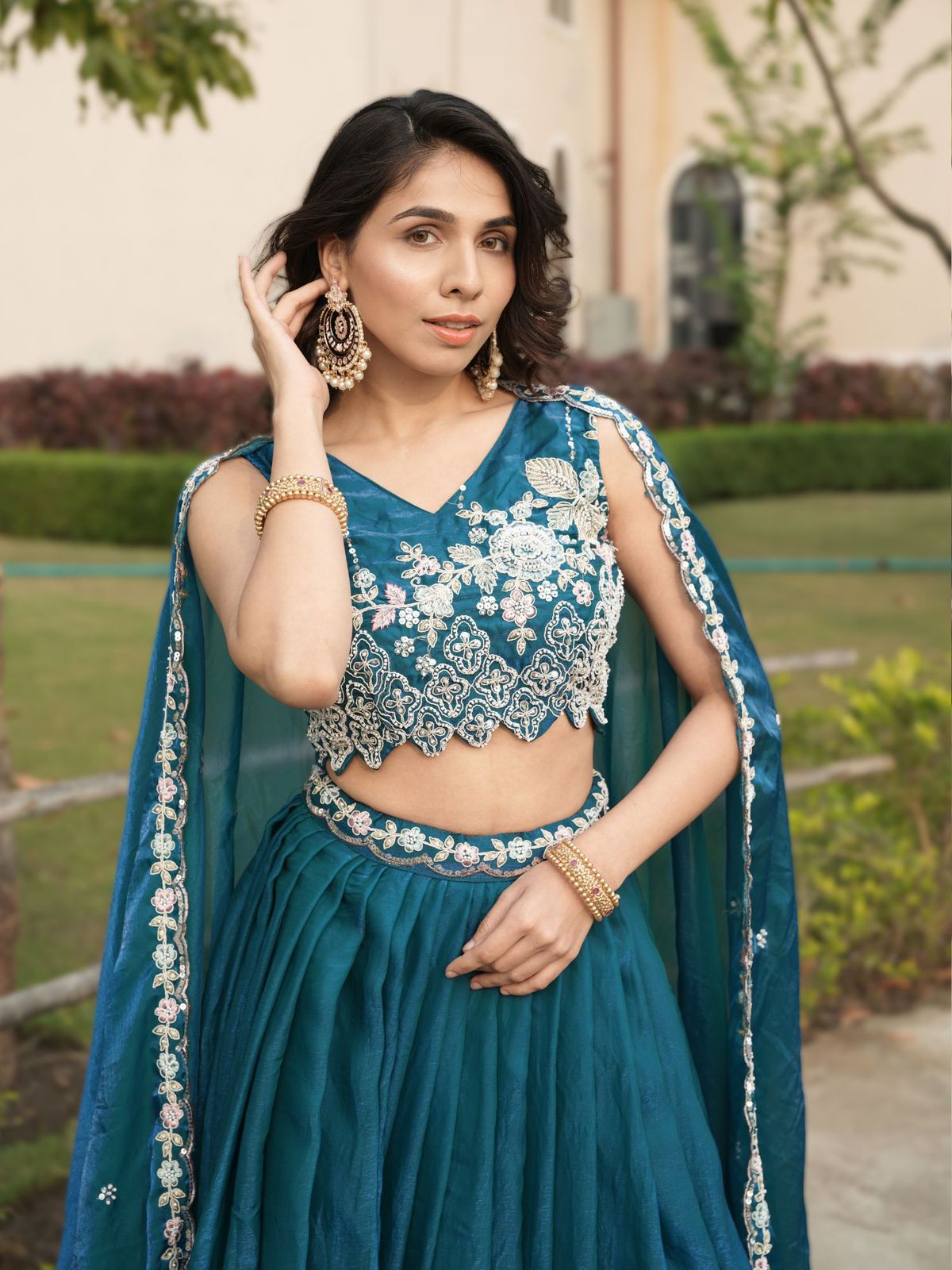 New Arrivals Fendy Silk Lehenga Choli Set