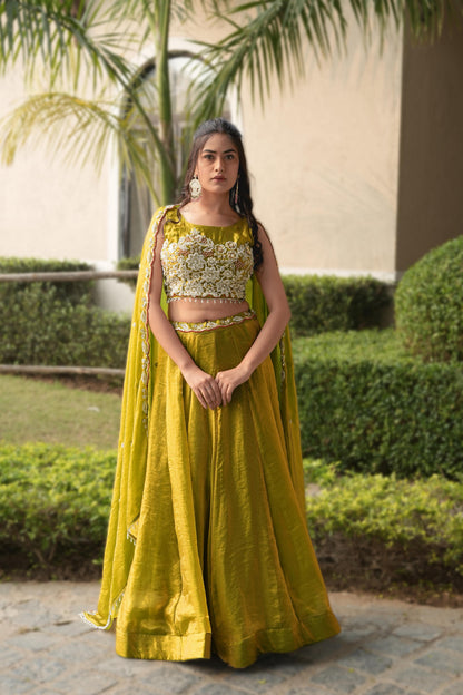 New Arrivals Fendy Silk Lehenga Choli Set