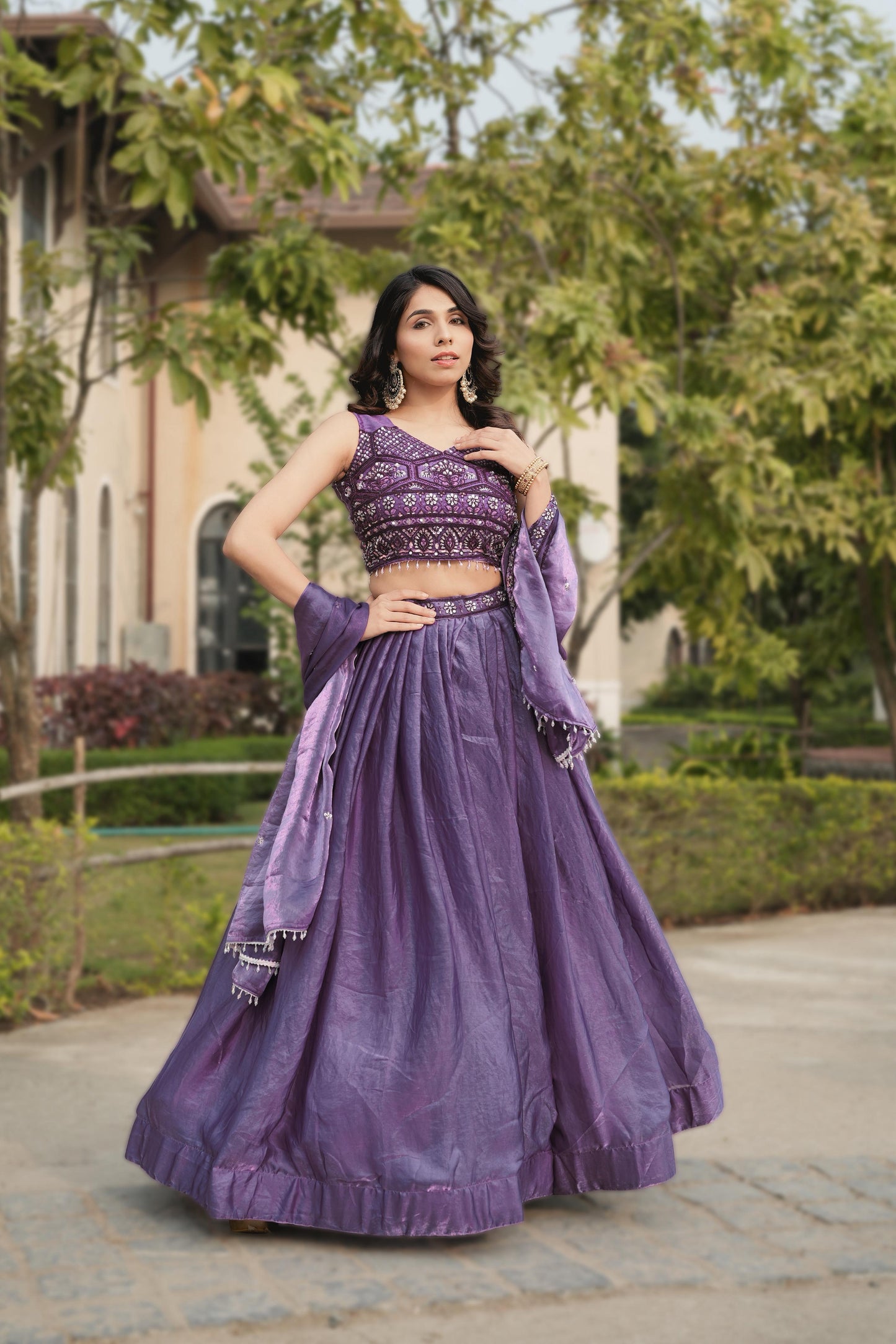 New Arrivals Fendy Silk Lehenga Choli Set