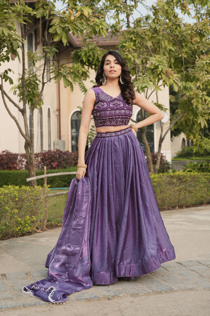 New Arrivals Fendy Silk Lehenga Choli Set