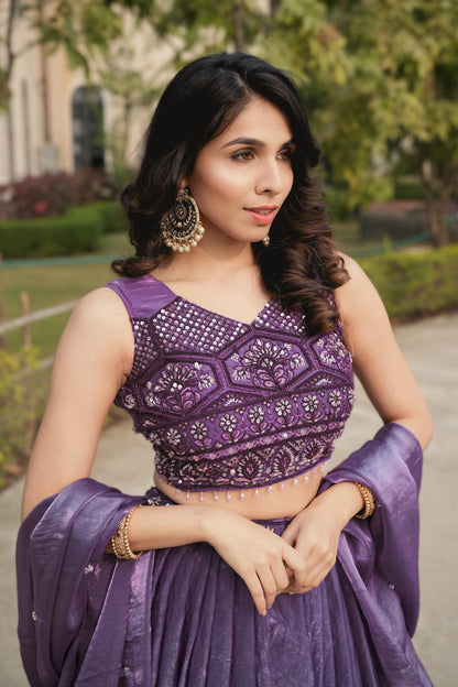 New Arrivals Fendy Silk Lehenga Choli Set