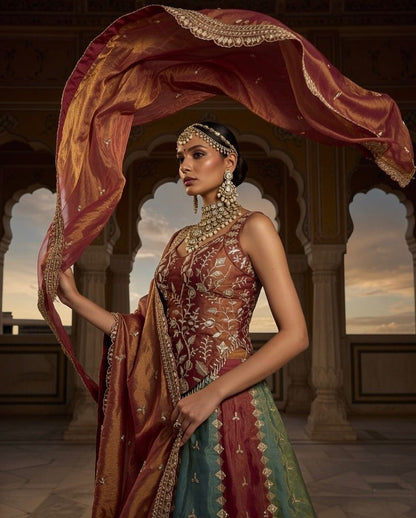 Royal Twirl Lehenga Set