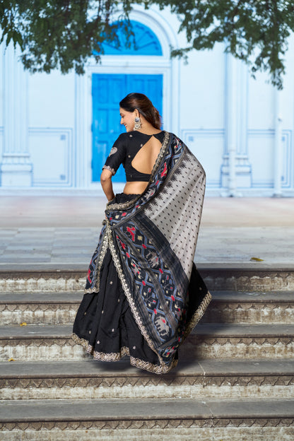 Vichitra Tussar Silk Lehenga