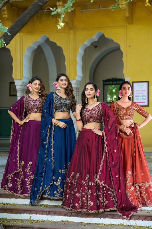 Wedding Special Lehenga | Rangoli Silk
