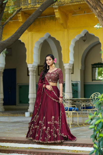 Wedding Special Lehenga | Rangoli Silk