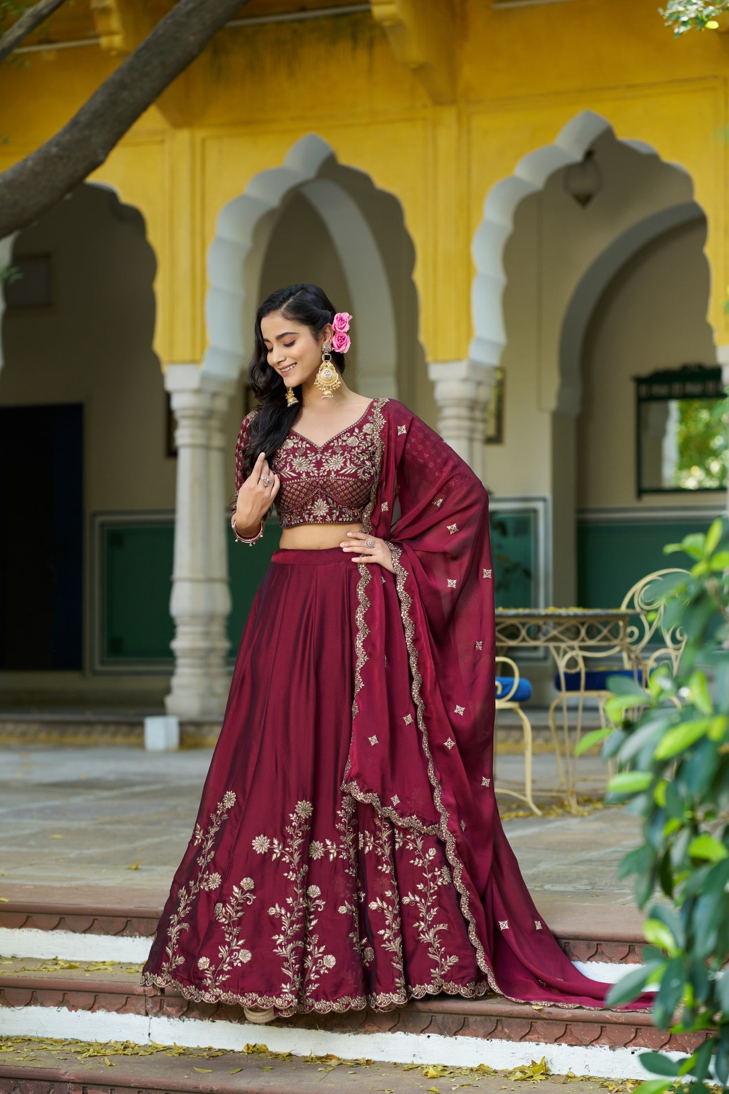 Wedding Special Lehenga | Rangoli Silk