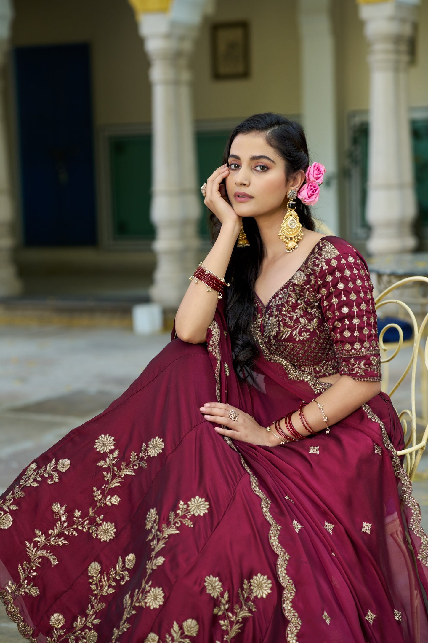 Wedding Special Lehenga | Rangoli Silk