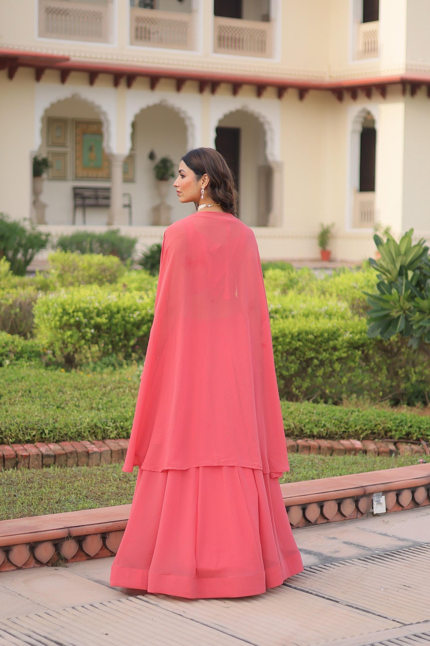 Indo Western Style Lehenga Choli | Georgette