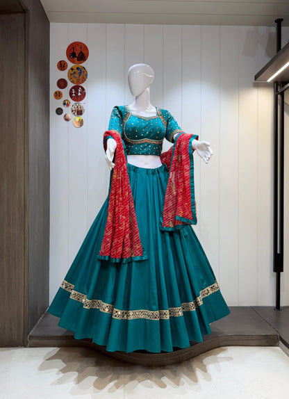 Navratri Special Mirror Work Chaniya Choli