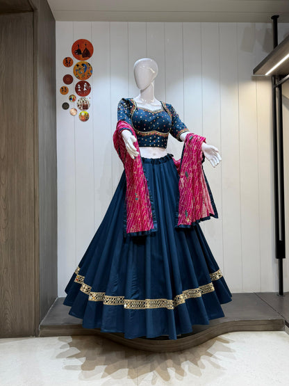 Navratri Special Mirror Work Chaniya Choli