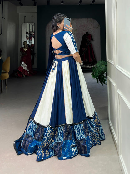 Blue Beauty for Garba Nights 💙 | Navratri Choli