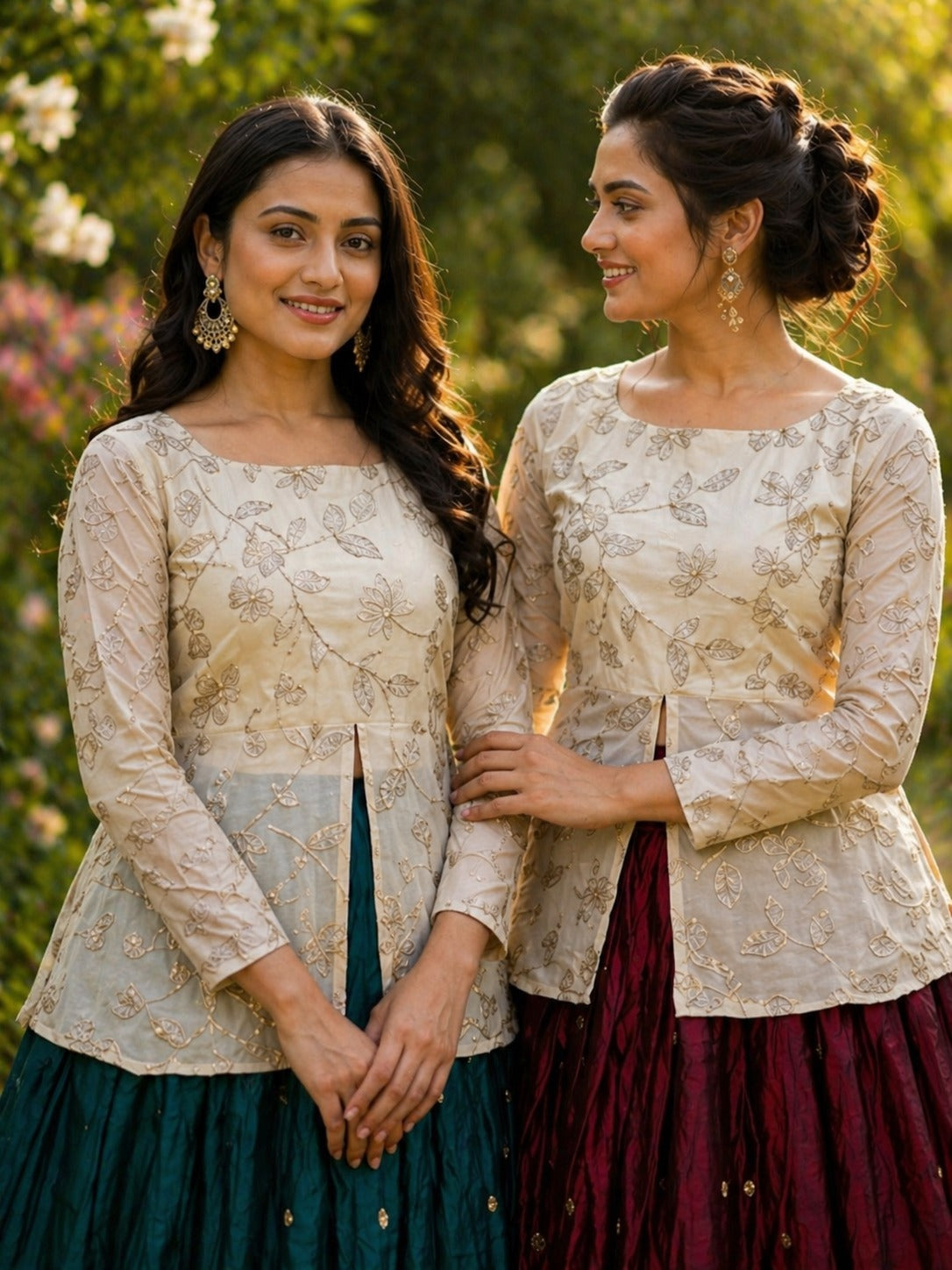 Fendy Silk | Croptop Lehenga