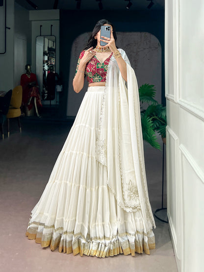 Marble with Bandhej Navratri Concept