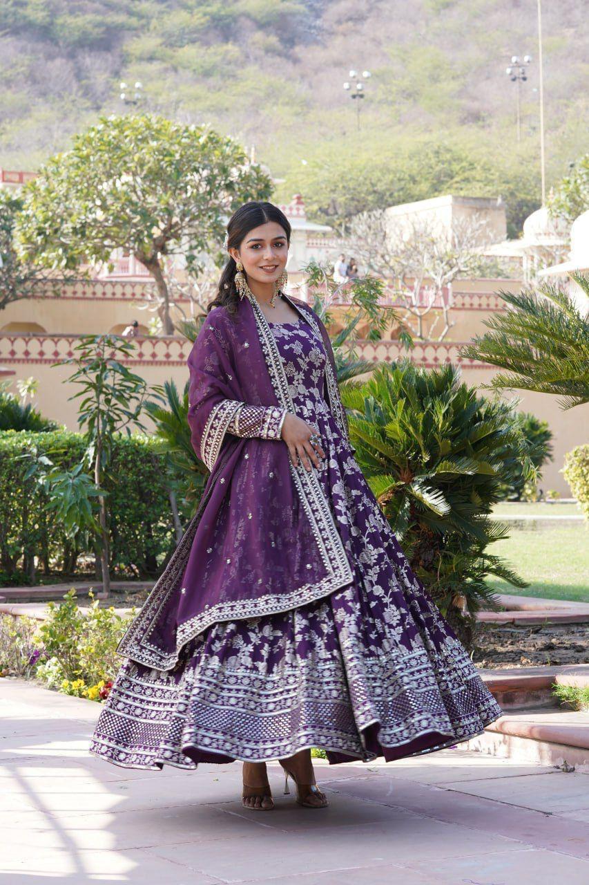 Viscose Gown Set