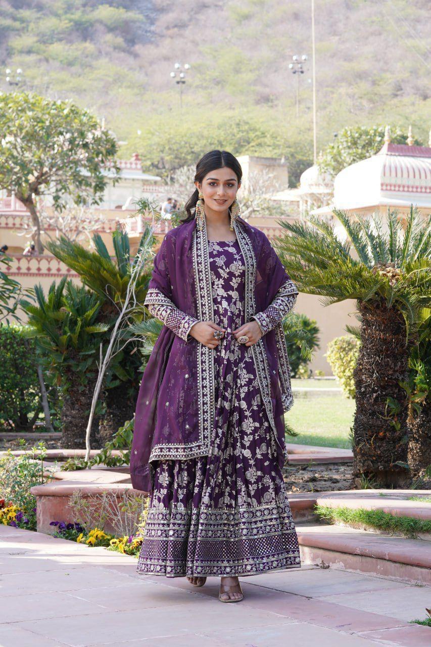 Viscose Gown Set