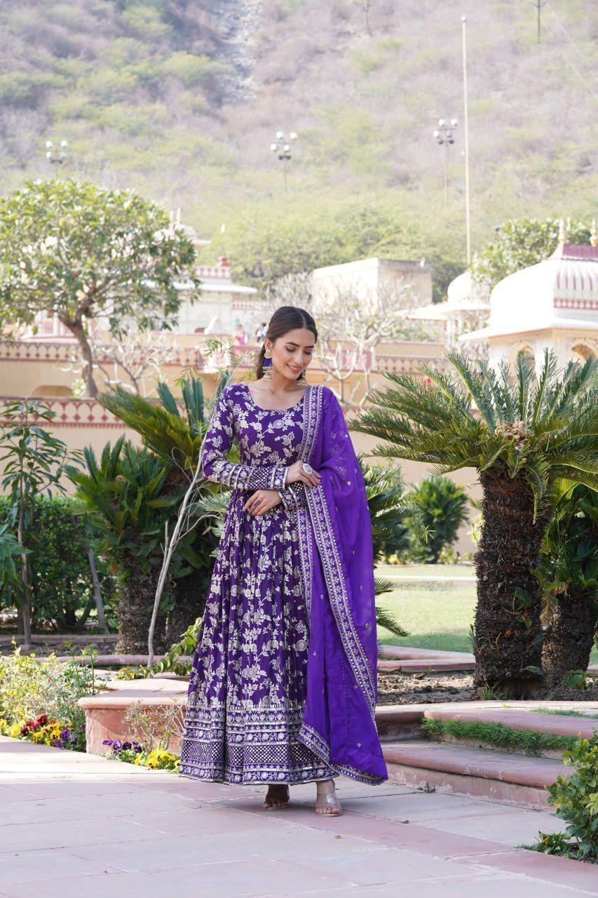 Viscose Gown Set