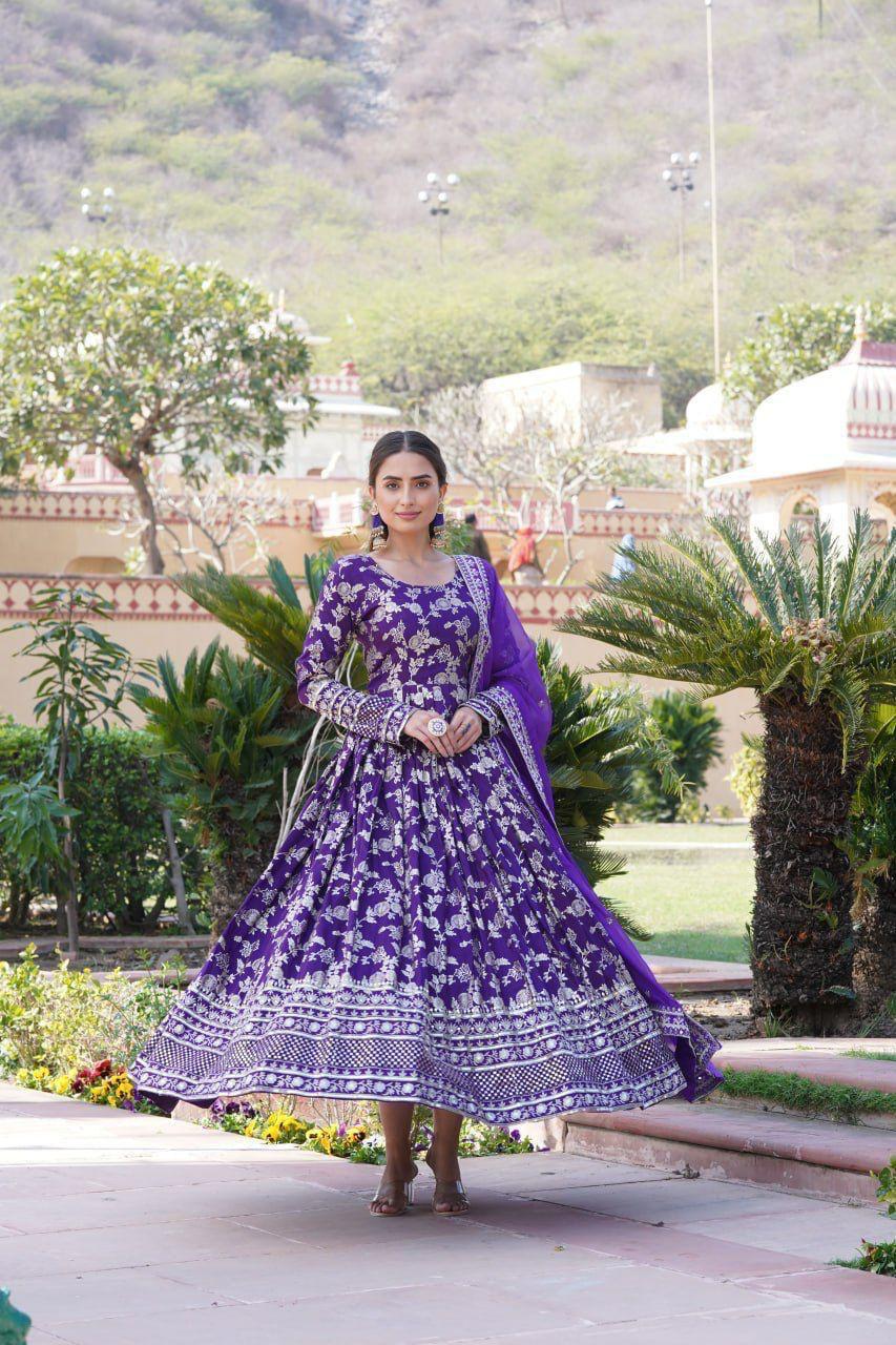 Viscose Gown Set