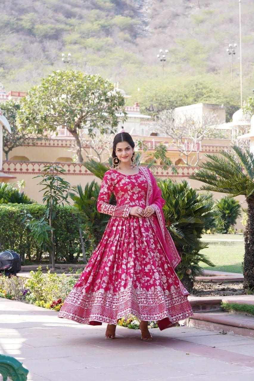 Viscose Gown Set