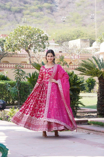 Viscose Gown Set