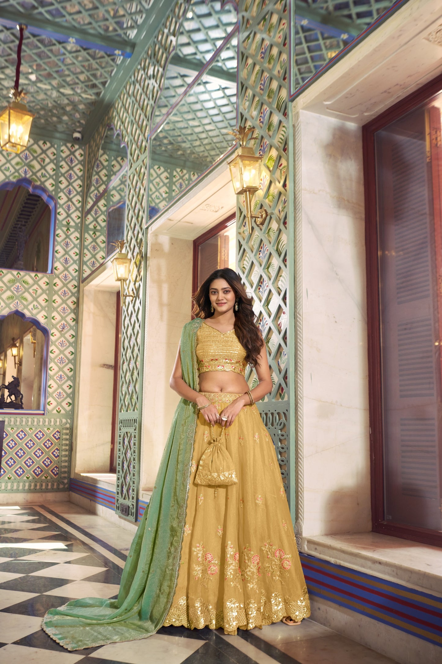 Sunlit Grace Lehenga