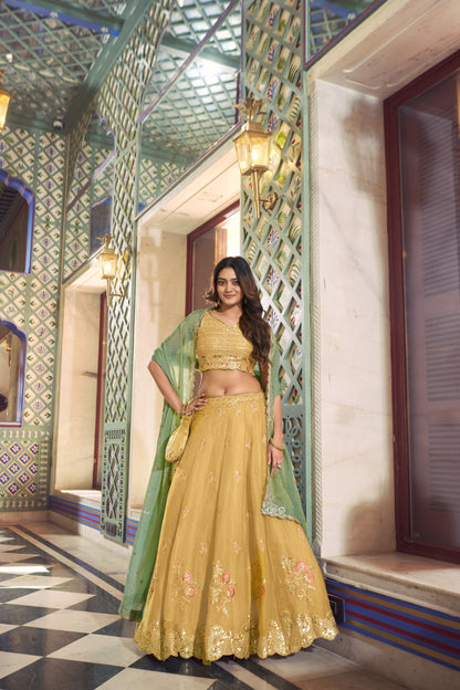 Sunlit Grace Lehenga