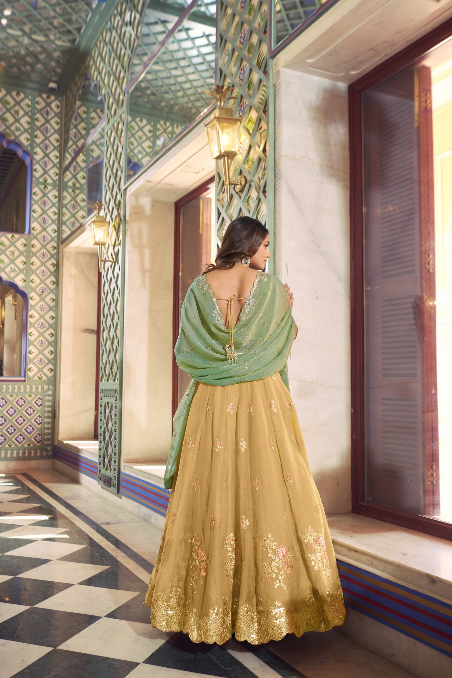 Sunlit Grace Lehenga