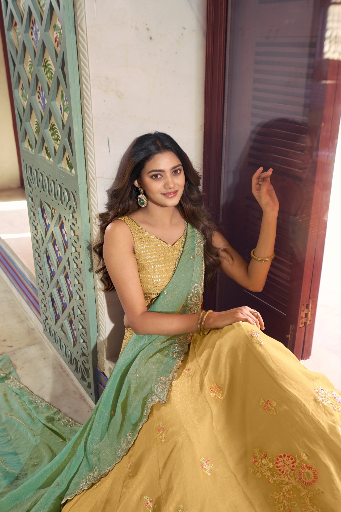 Sunlit Grace Lehenga