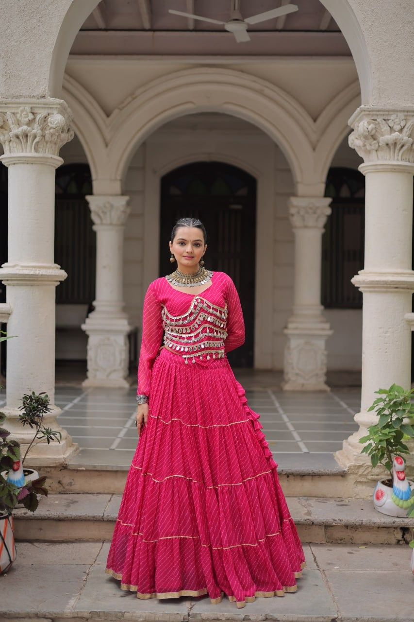 Leheriya Navratri Choli
