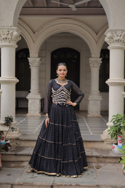 Leheriya Navratri Choli