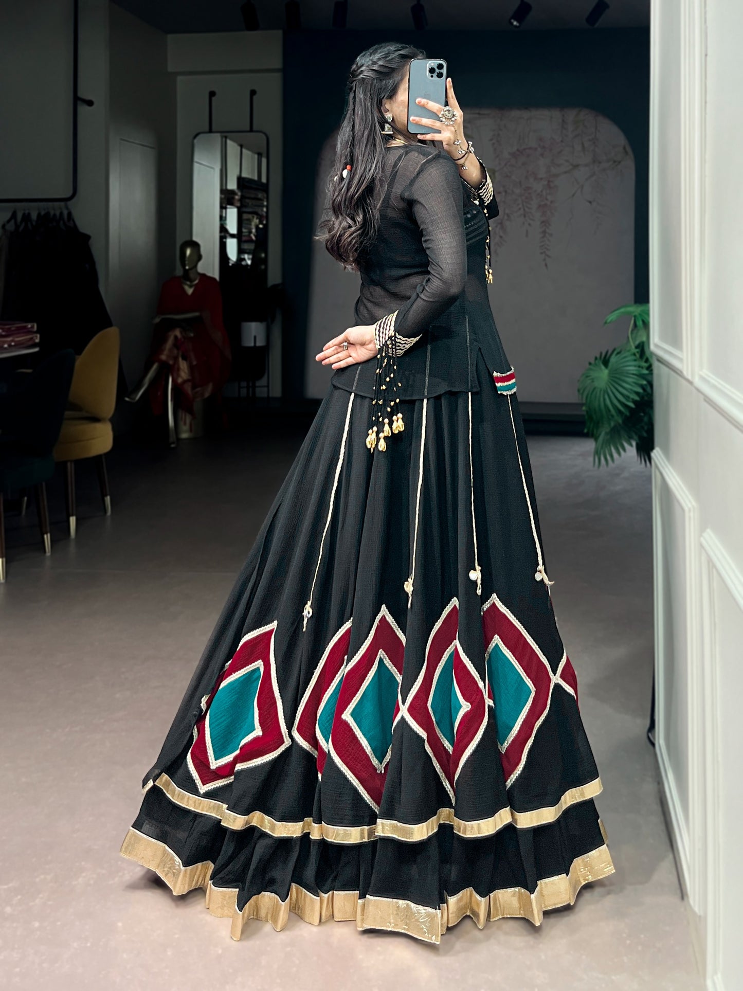 Marble Navratri Outfit