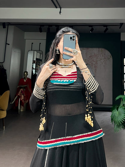 Marble Navratri Outfit
