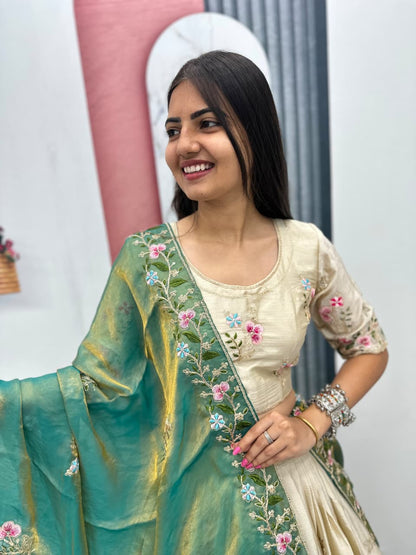 New Designer Chinon Lehenga Choli
