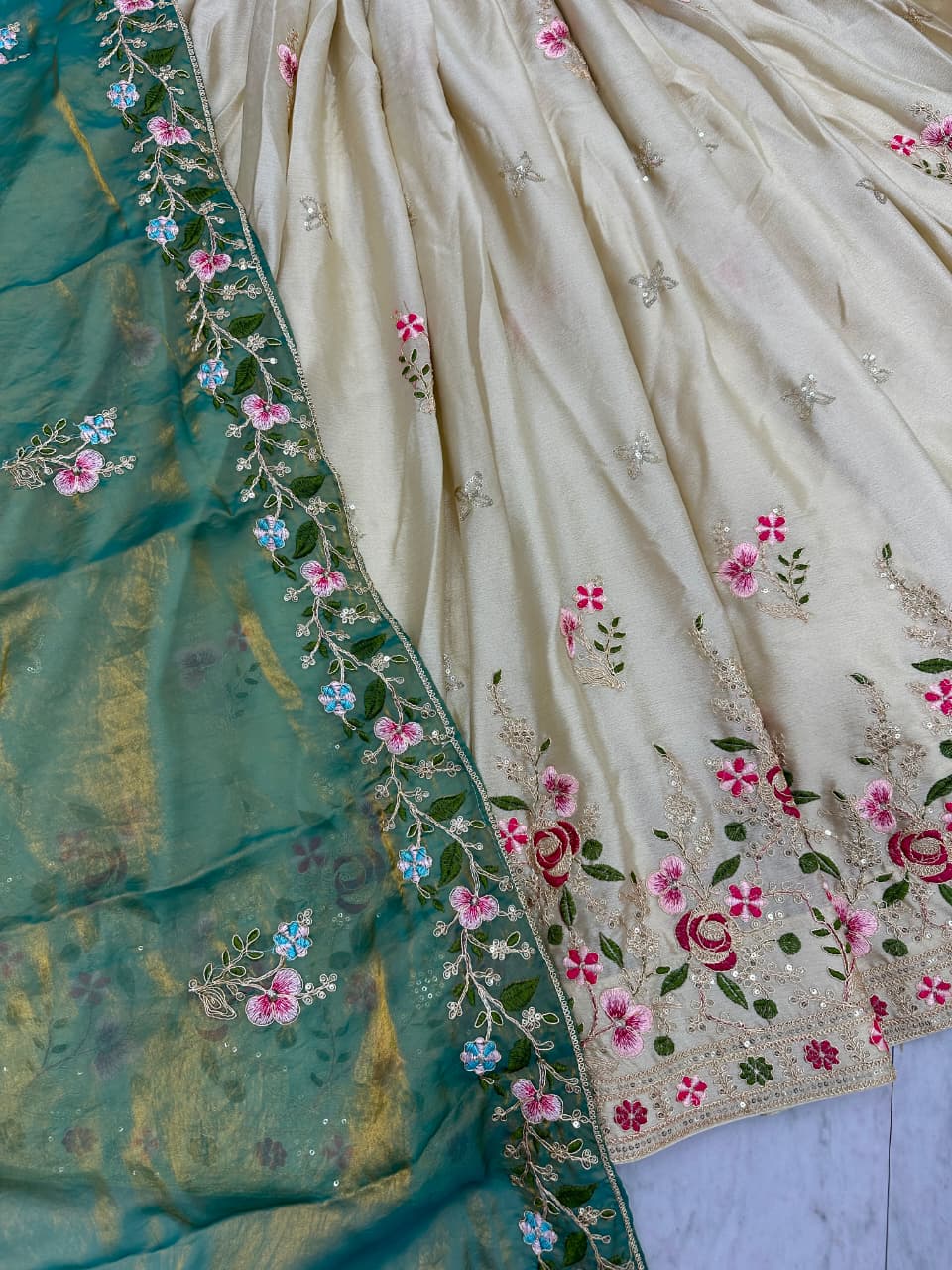 New Designer Chinon Lehenga Choli