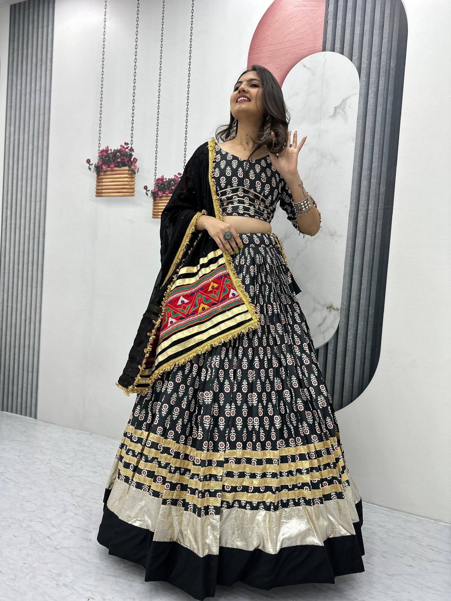Cotton Navratri Chaniya Choli
