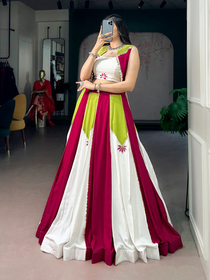 Pure Reyon Navratri Three Piece Set