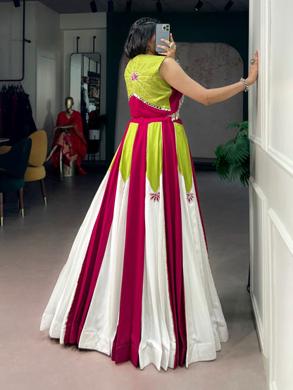 Pure Reyon Navratri Three Piece Set