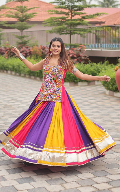 Navratri Special Gamthi Lehenga Choli