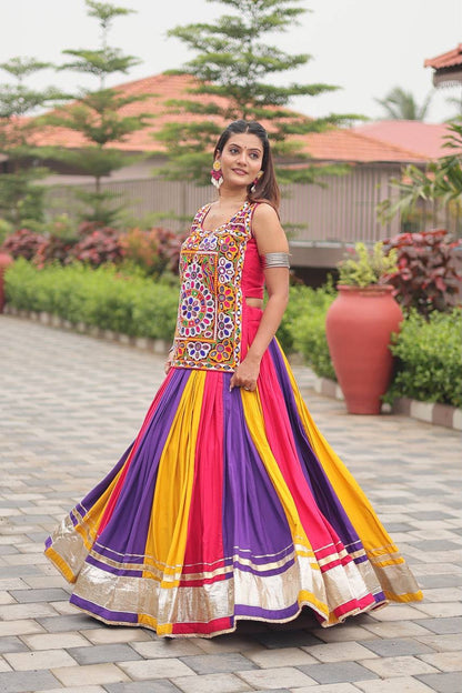 Navratri Special Gamthi Lehenga Choli