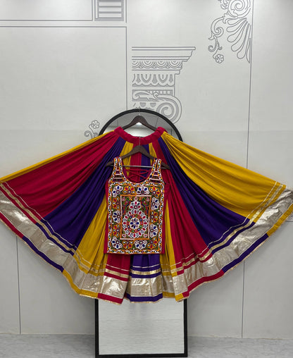 Navratri Special Gamthi Lehenga Choli