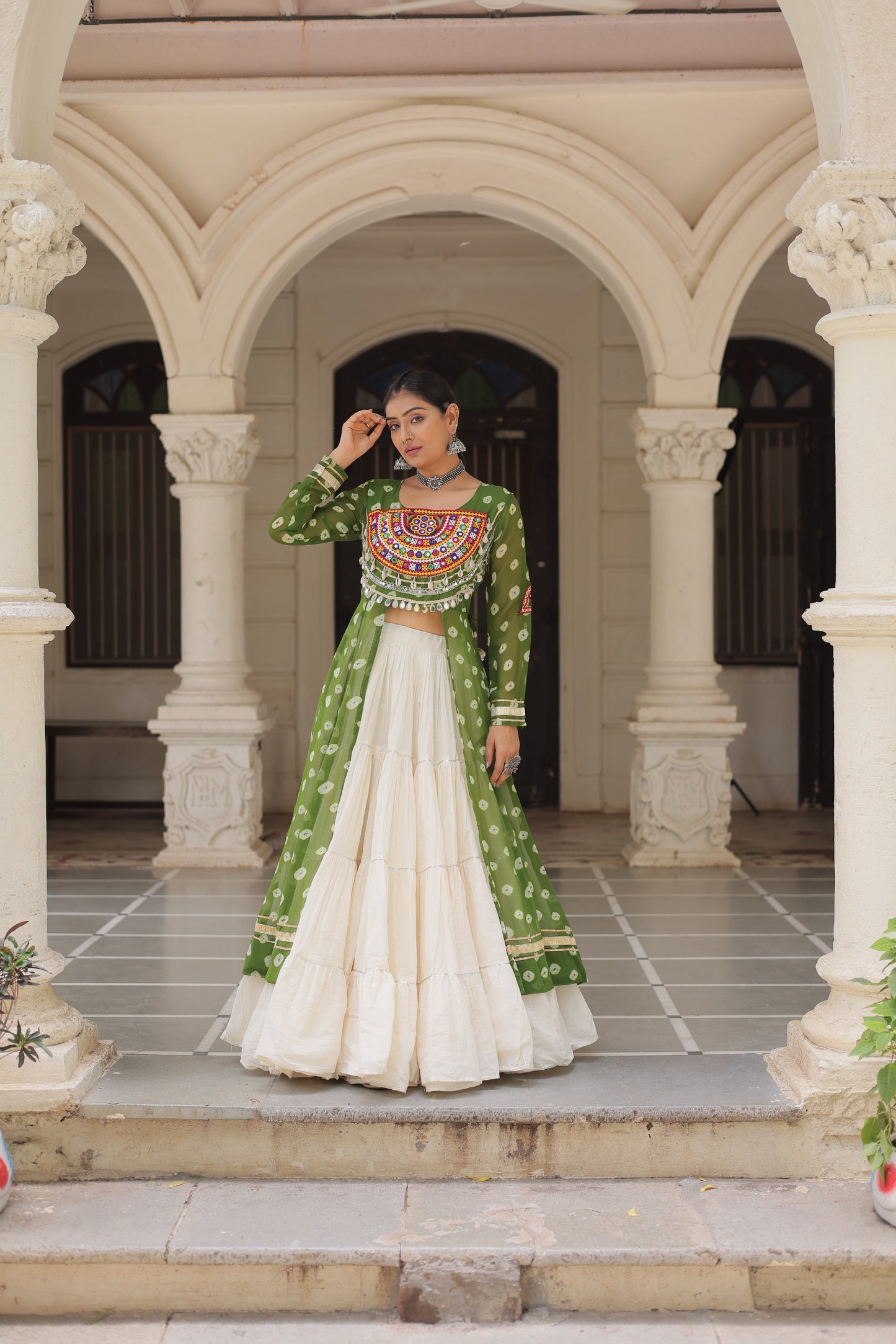 Navratri Special Full Flair Outfit