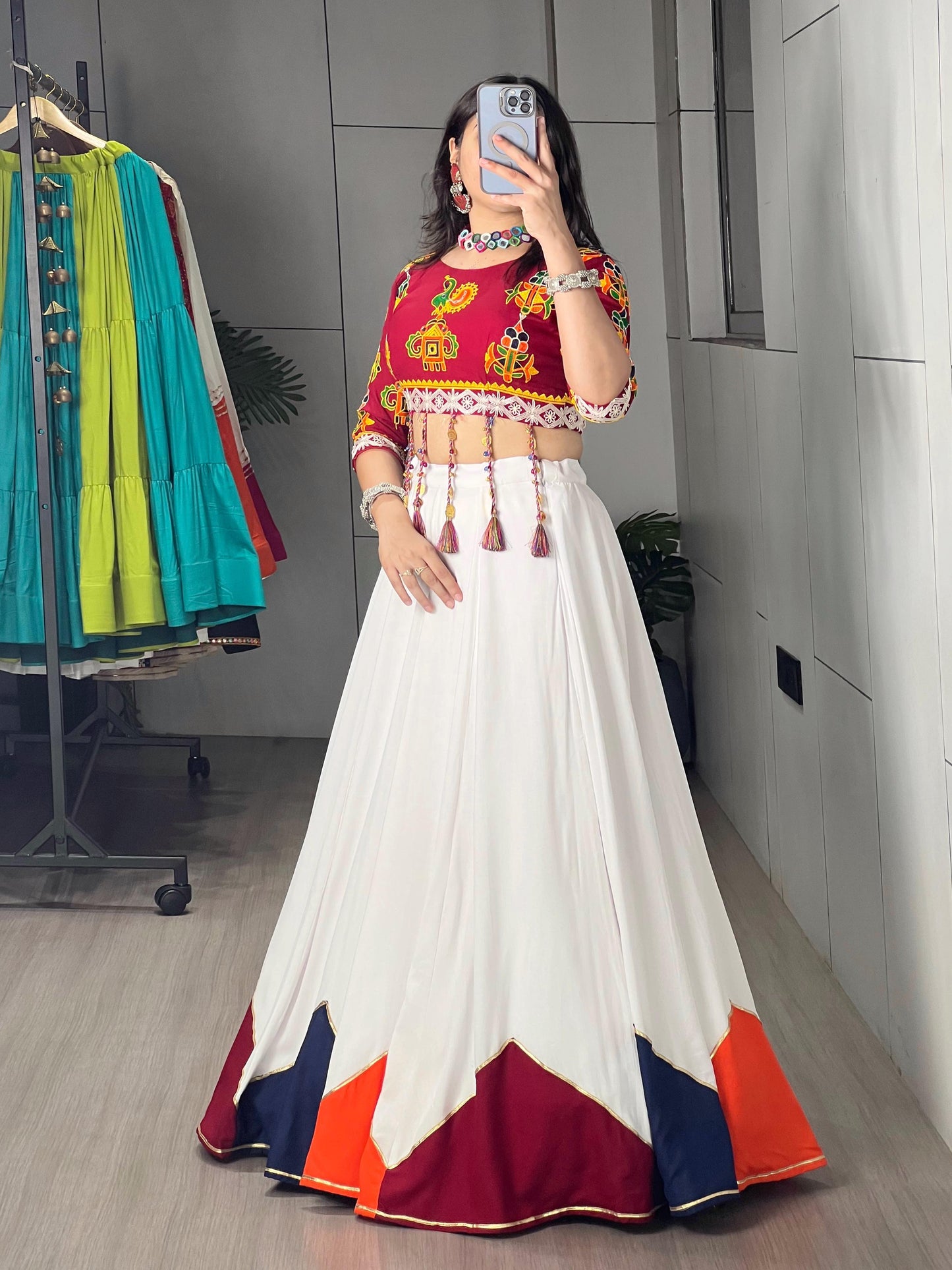 Beautifully Crafted Navratri Lehenga Choli