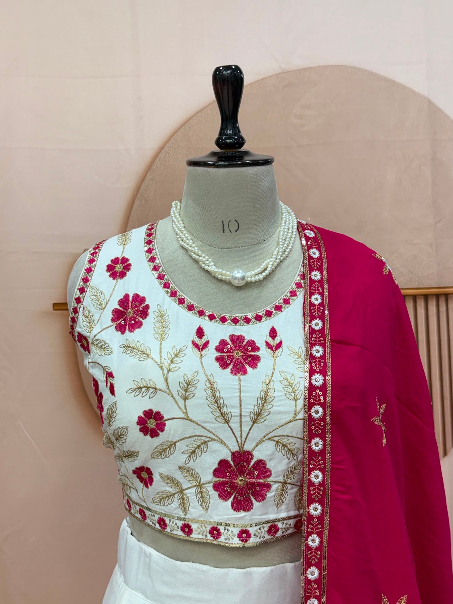 Cotton Lehenga Choli For Garba Special
