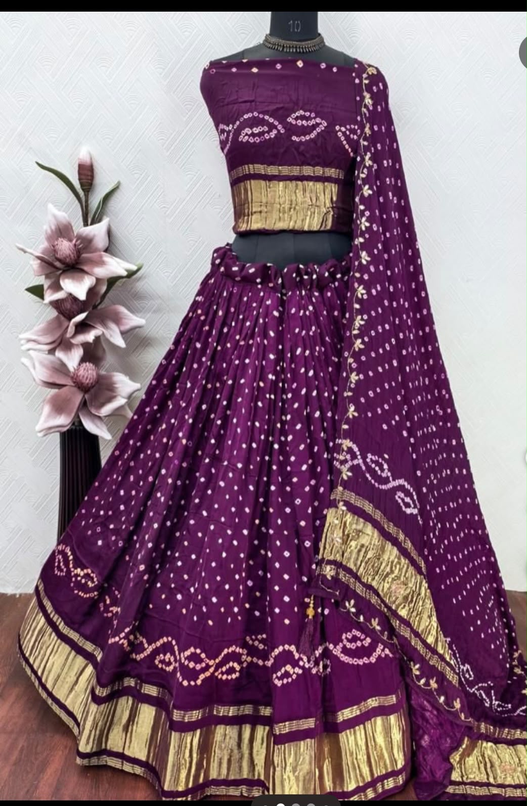 Pure Modal Silk Lehenga Choli