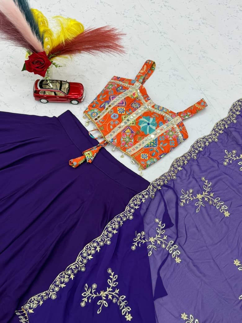 Navratri Special Cotton Lehenga Choli