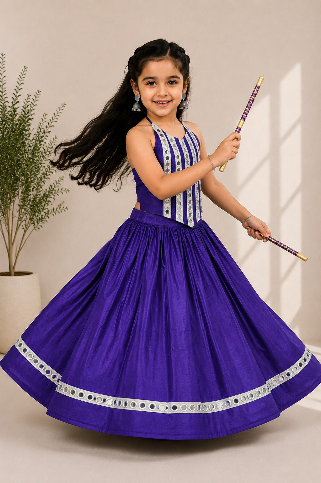 Exclusive Purple Kids Outfit